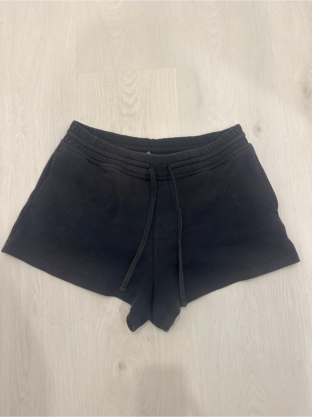 Joe Fresh Black Women's Drawstring Lounge Shorts